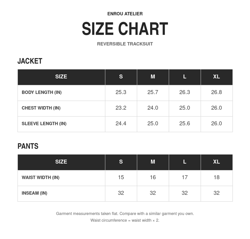 "Route" Reversible Tracksuits